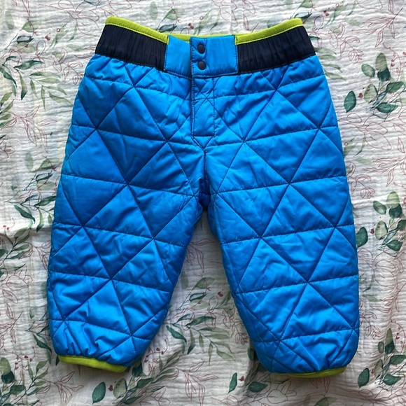 Patagonia Kids Snap T Reversible Snow Pants 6-12MO - Picture 3 of 5